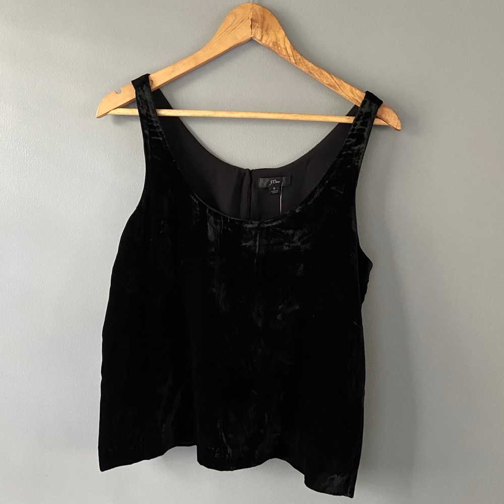 J. Crew velvet tank